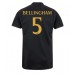 Tanie Strój piłkarski Real Madrid Jude Bellingham #5 Koszulka Trzeciej 2023-24 Krótkie Rękawy